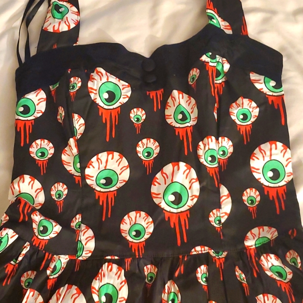 Hell Bunny Eyeball Dress